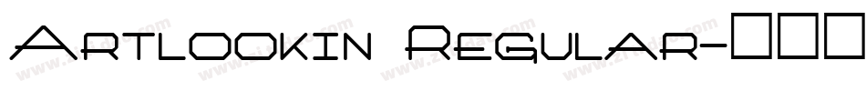 Artlookin Regular字体转换